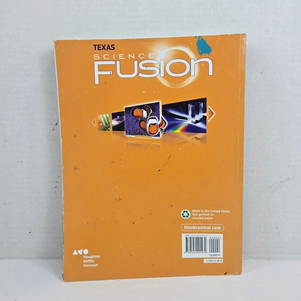 Houghton Mifflin Harcourt Texas Science Fusion Grade 2 Student Edition Workbook